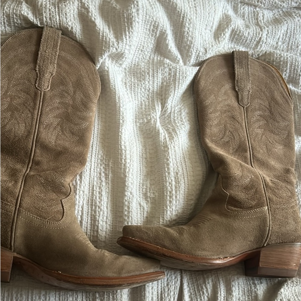 Tecovas Classic Tan Leather Boots - Picture 2 of 4